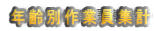 年齢別作業員集計